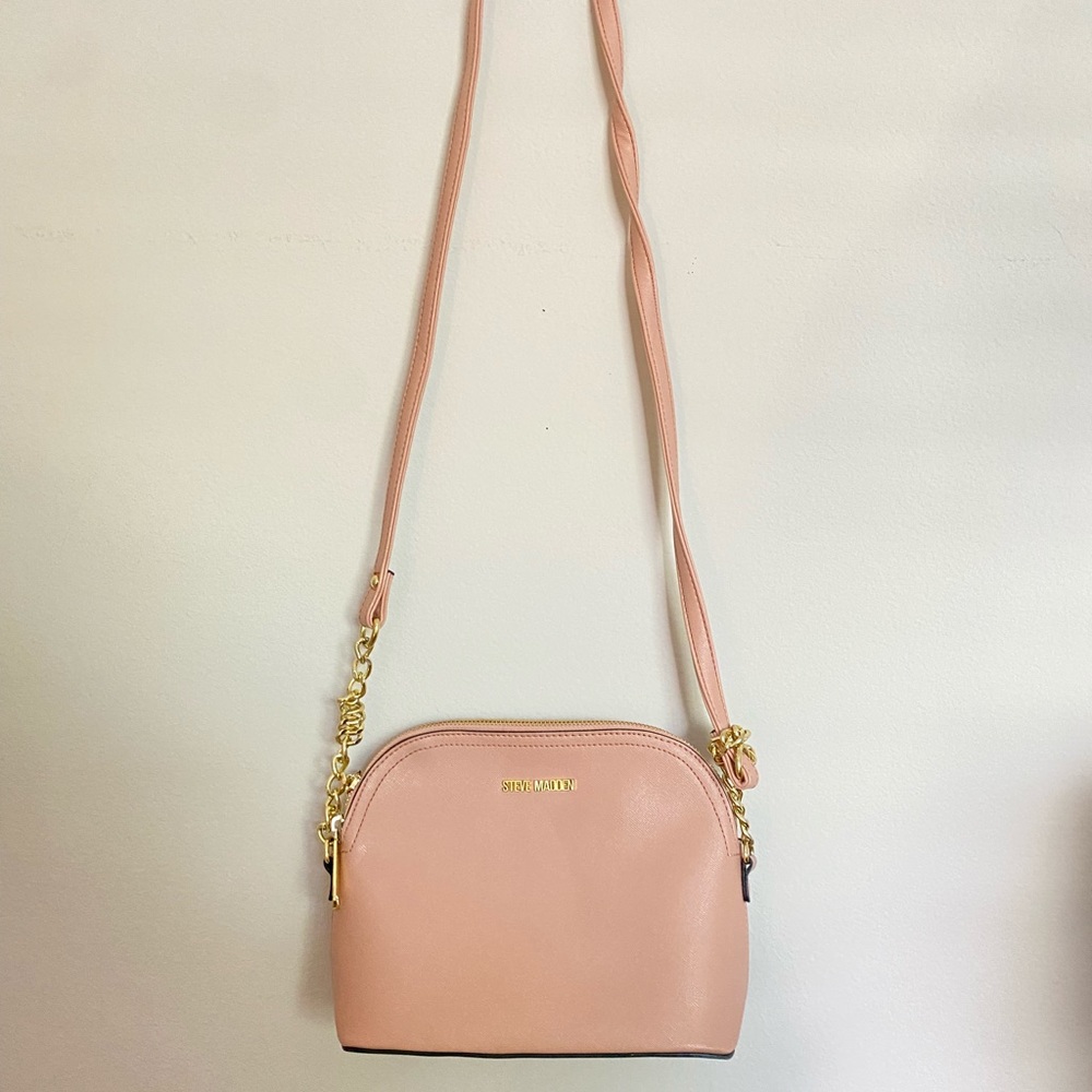 Steve Madden Pink/ Gold Purse
